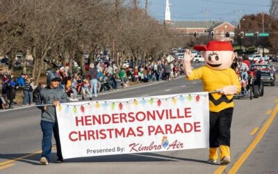 Rocking around the Christmas Tree! Hendersonville HolidayFest Christmas Parade