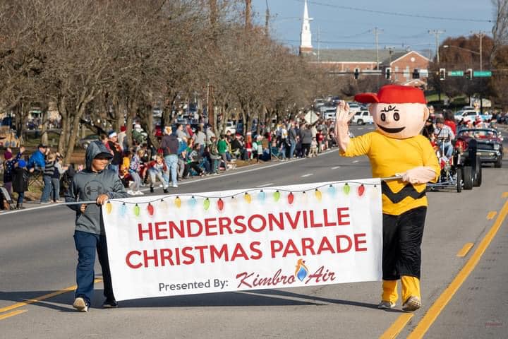 Rocking around the Christmas Tree! Hendersonville HolidayFest Christmas Parade - Enbright Credit 