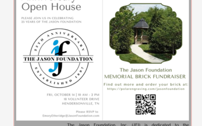 Jason Foundation Reflection Garden Fundraiser